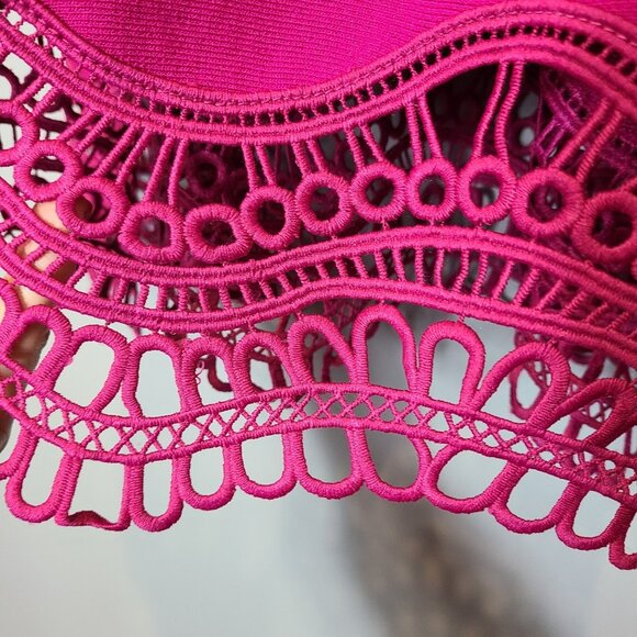 Ted Baker Womens Dress Lace Trim Party Birthday Size 5 10 US Ellijo Wedding - Picture 4 of 12